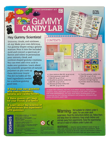 Rainbow Gummy Candy Lab    
