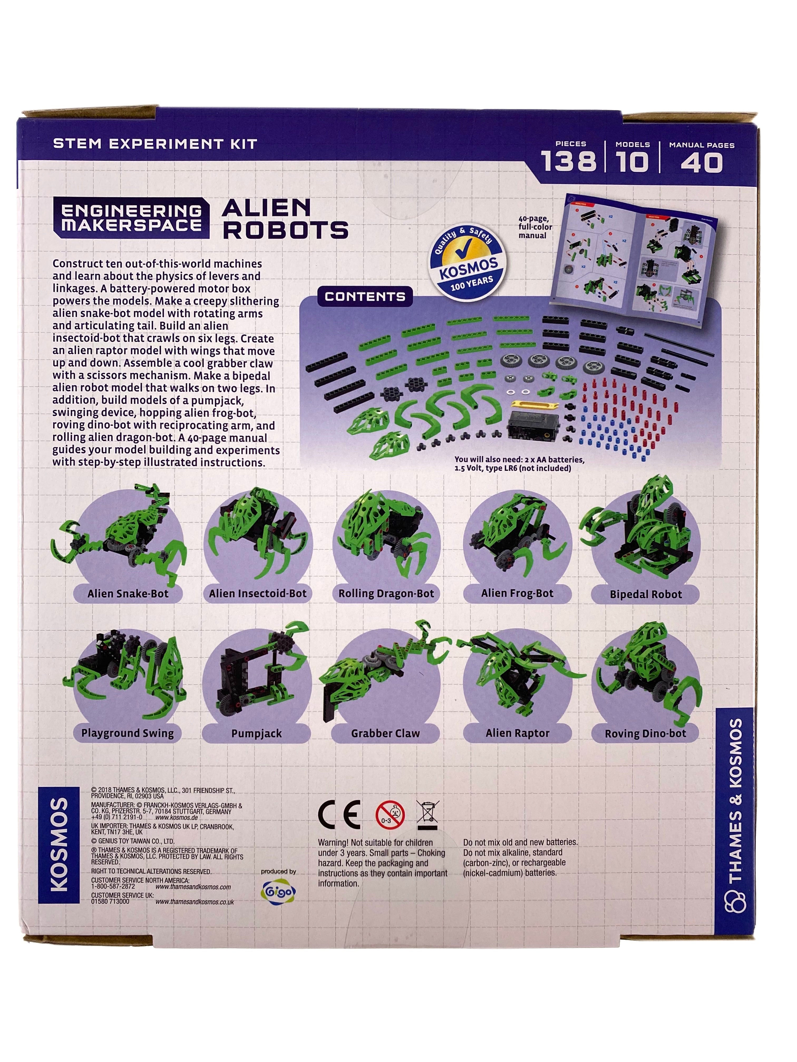 Thames & Kosmos Engineering Makerspace - Alien Robots    