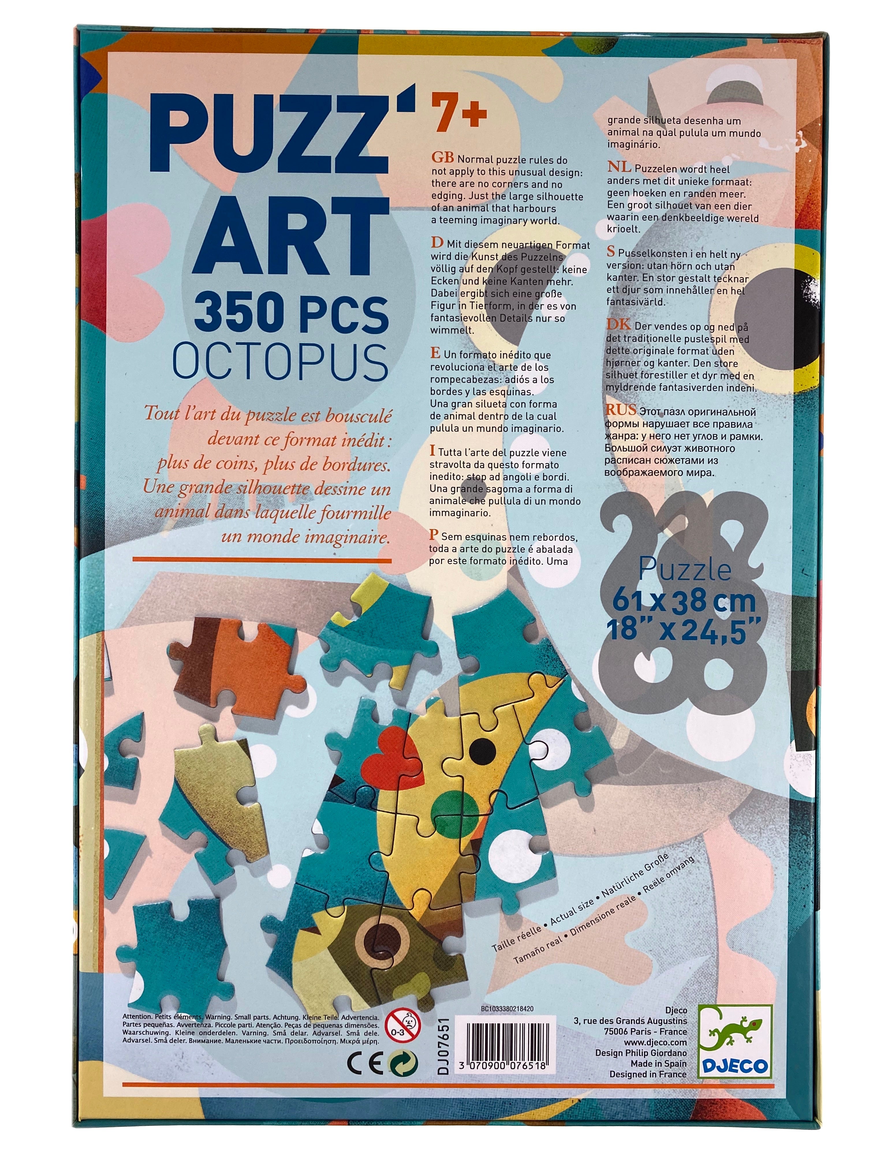 Octopus 350 piece puzzle    