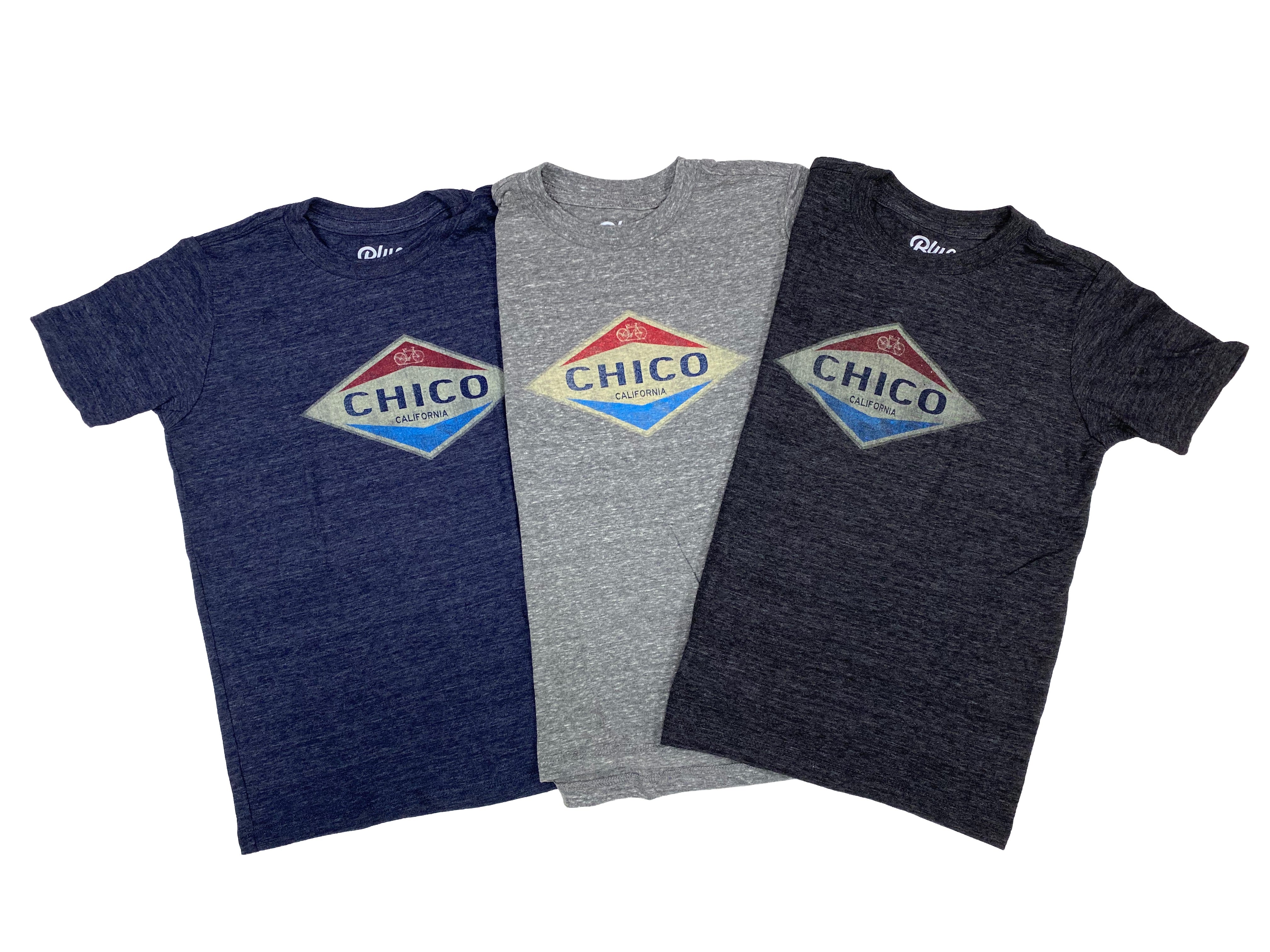 Slick Valve Bike - Chico Kids T-Shirt    