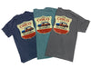 Cali Bear Liberty Bell Woody - T-Shirt    