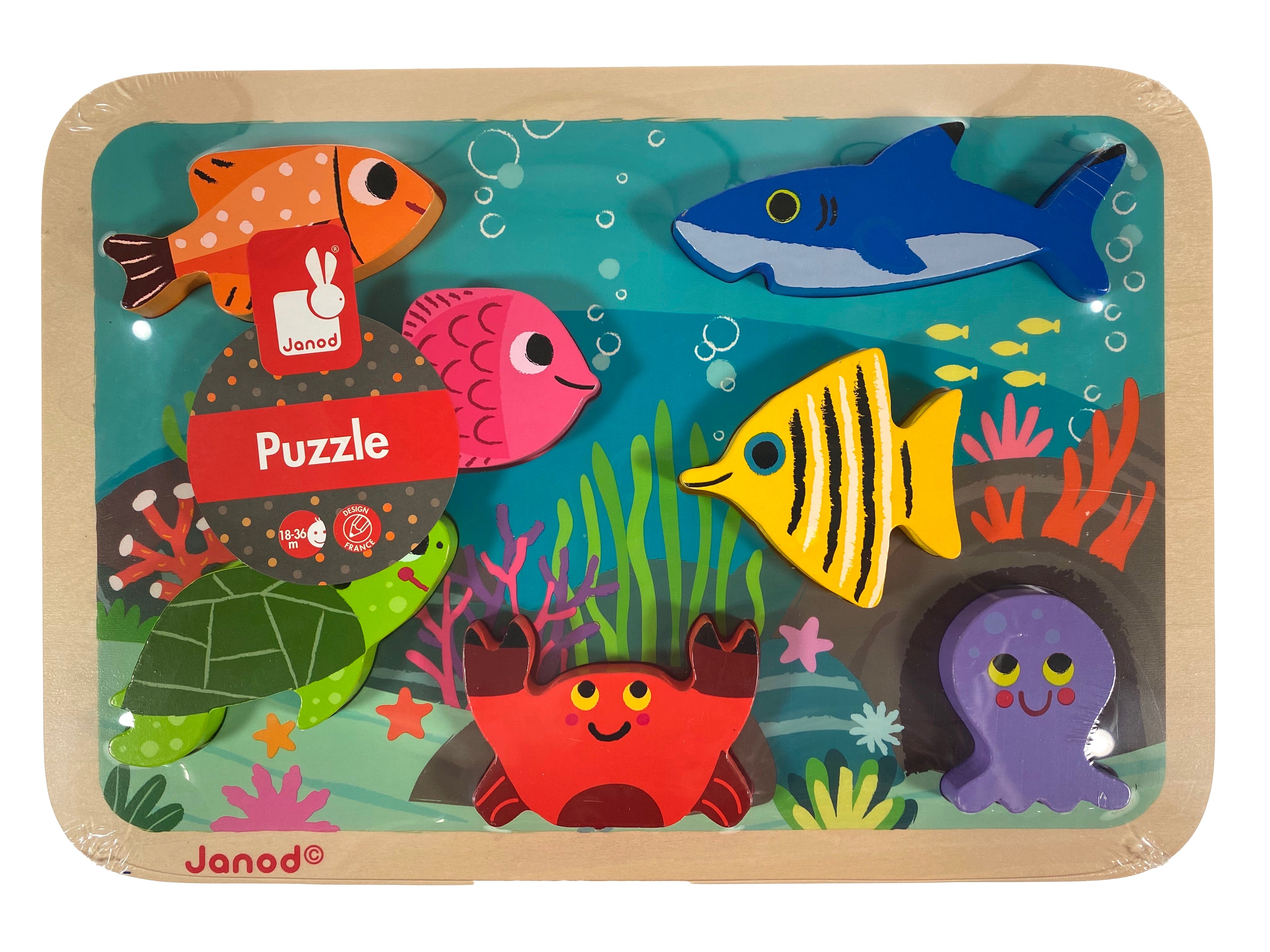 Chunky Marine Life Puzzle    