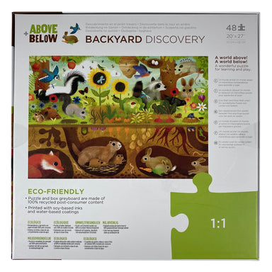 Above and Below Backyard Discovery 48 Piece Puzzle    