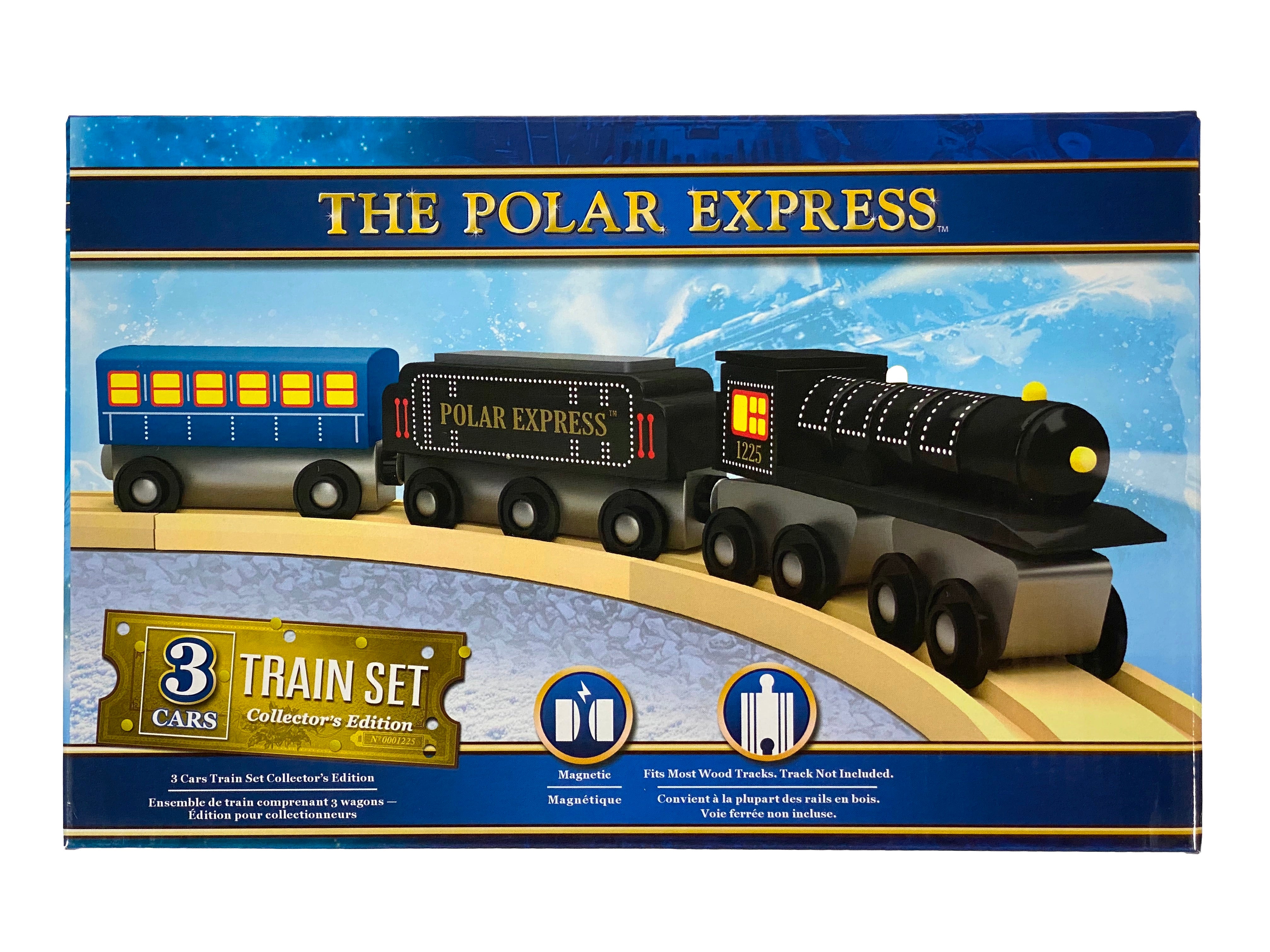 The Polar Express 3 Car Train Set    
