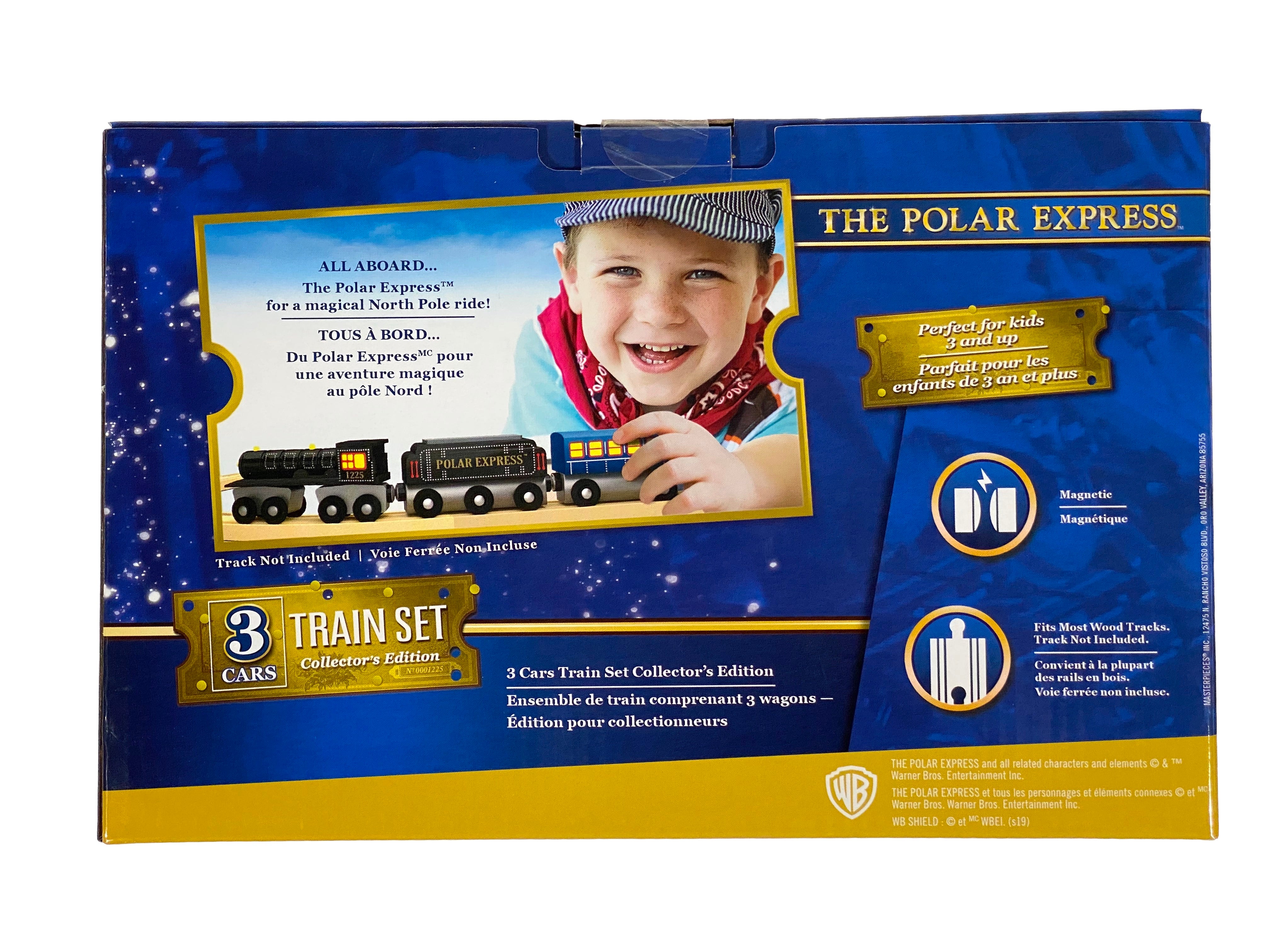 The Polar Express 3 Car Train Set    