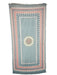 Teal Elephants - 100% Cotton Scarf    