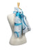 100% Cotton Scarf Blue Octopus    
