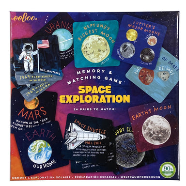 Space Exploration Memory And Matching Game    