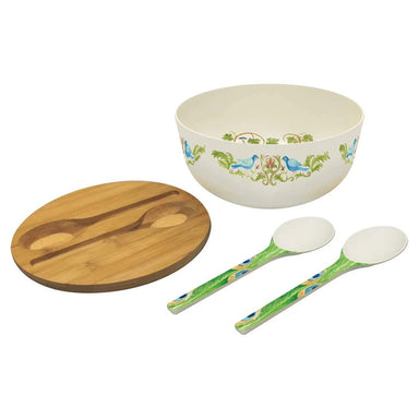Bamboo Salad Bowl - Bodrum Peacock    