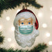 Old World Christmas - Santa With Face Mask Ornament    