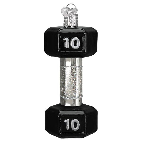 Old World Christmas Dumbbell Ornament    
