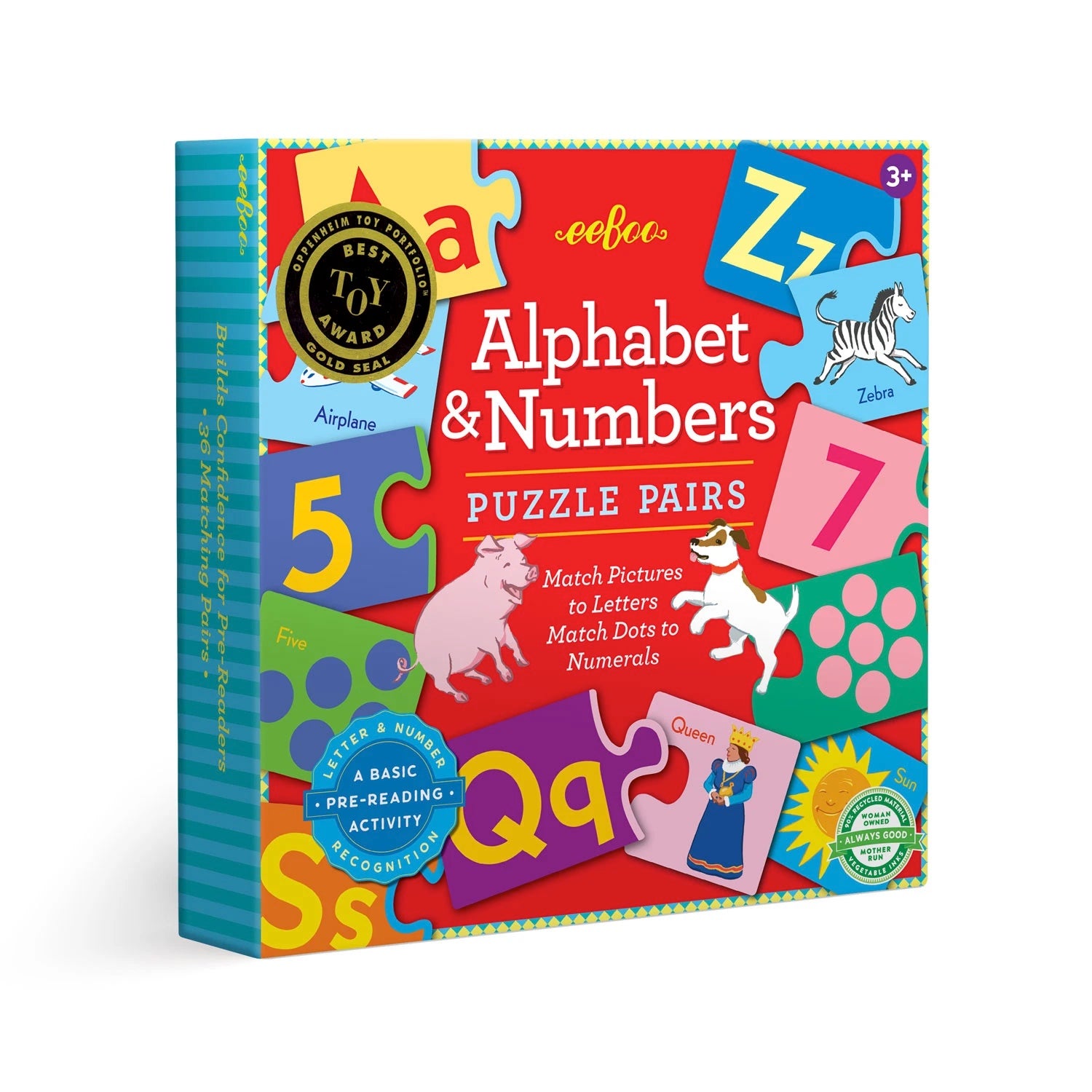 Alphabet & Numbers - Puzzle Pairs    