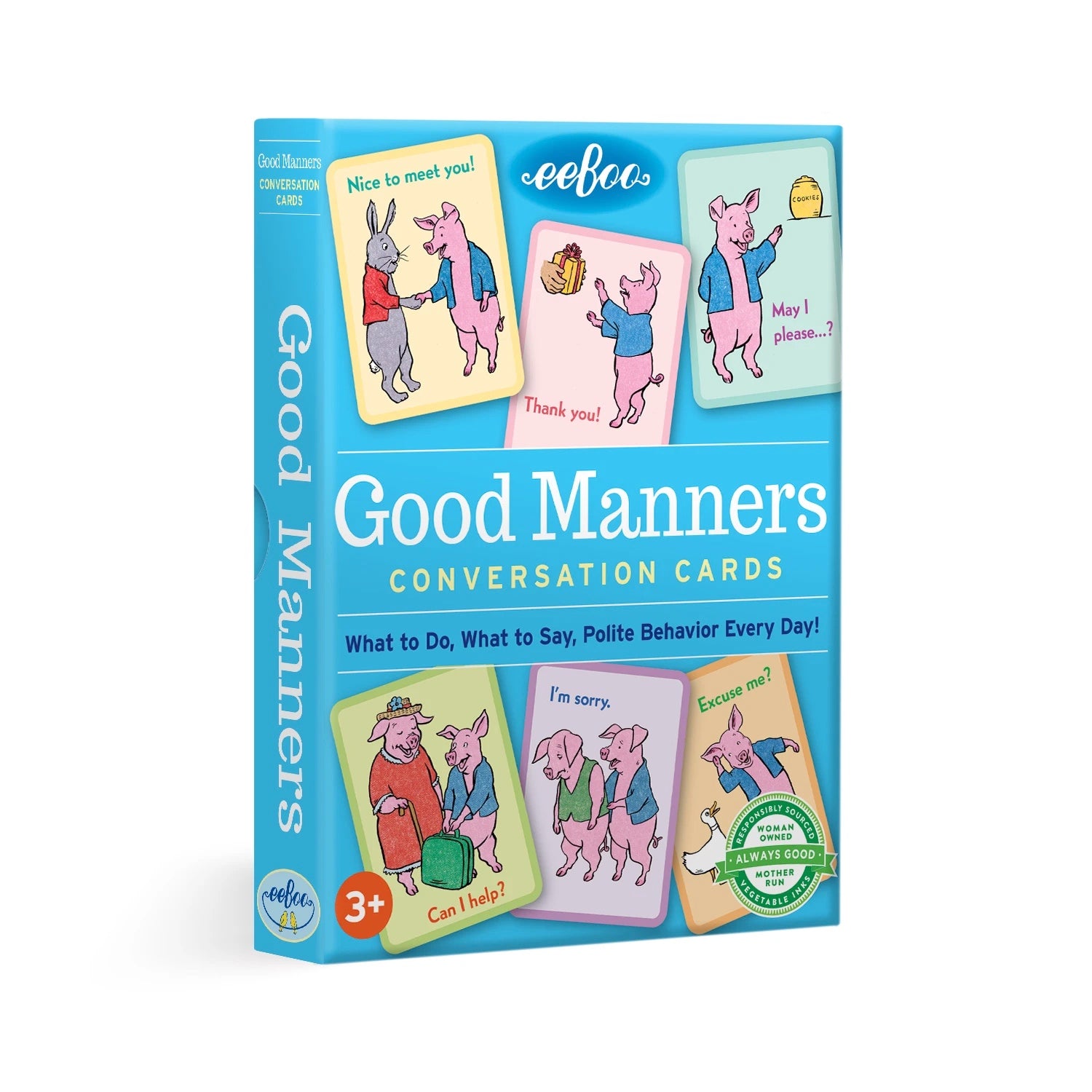 Good Manners Conversation Cards    