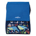 Kids Embroidered Backpack - Happy Whales    