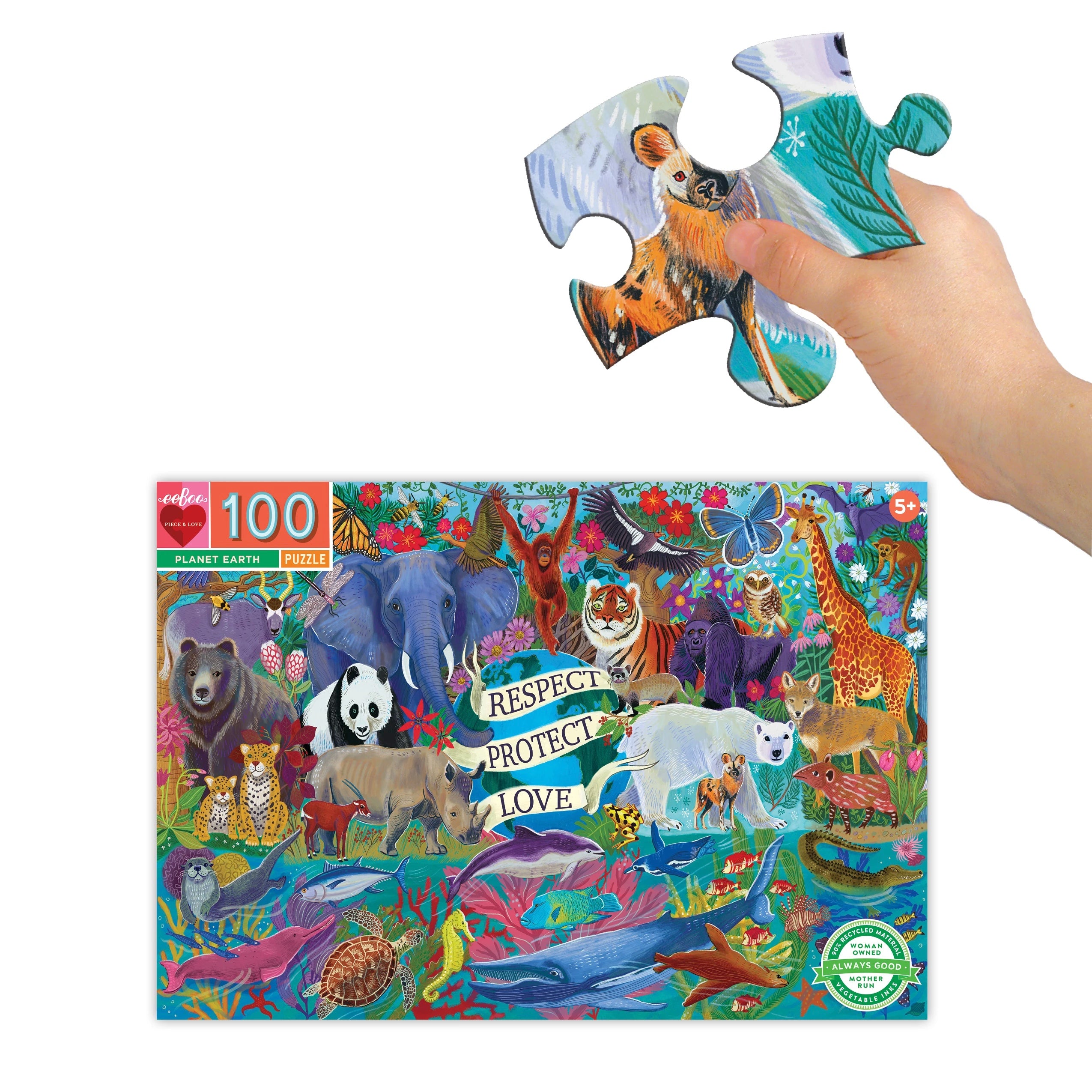 Planet Earth 100 Piece Puzzle    