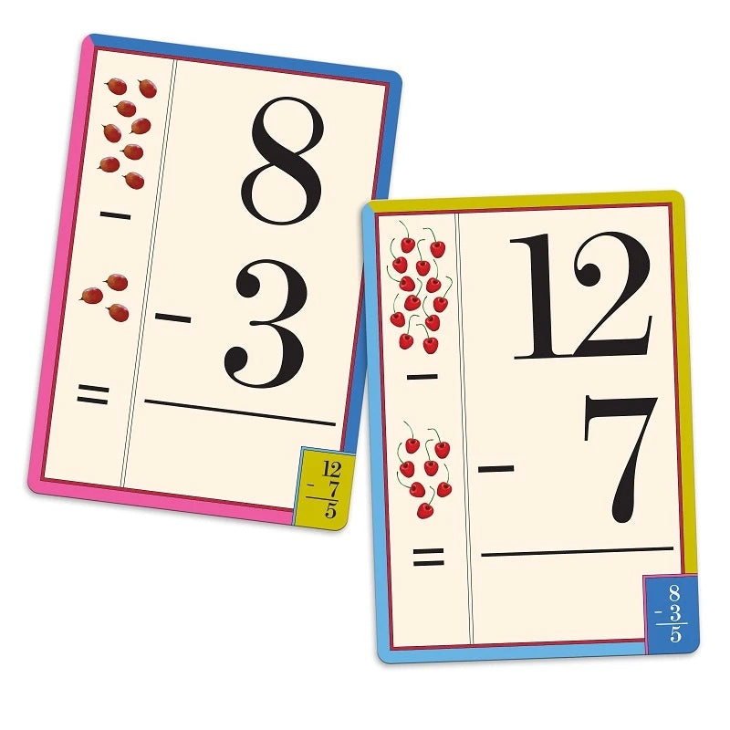 Subtracton Flash Cards    