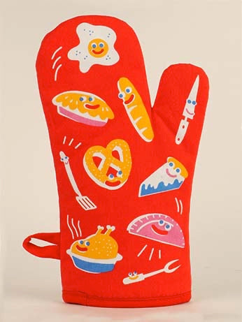Blue Q Oven Mitt - Smells Like Happy    