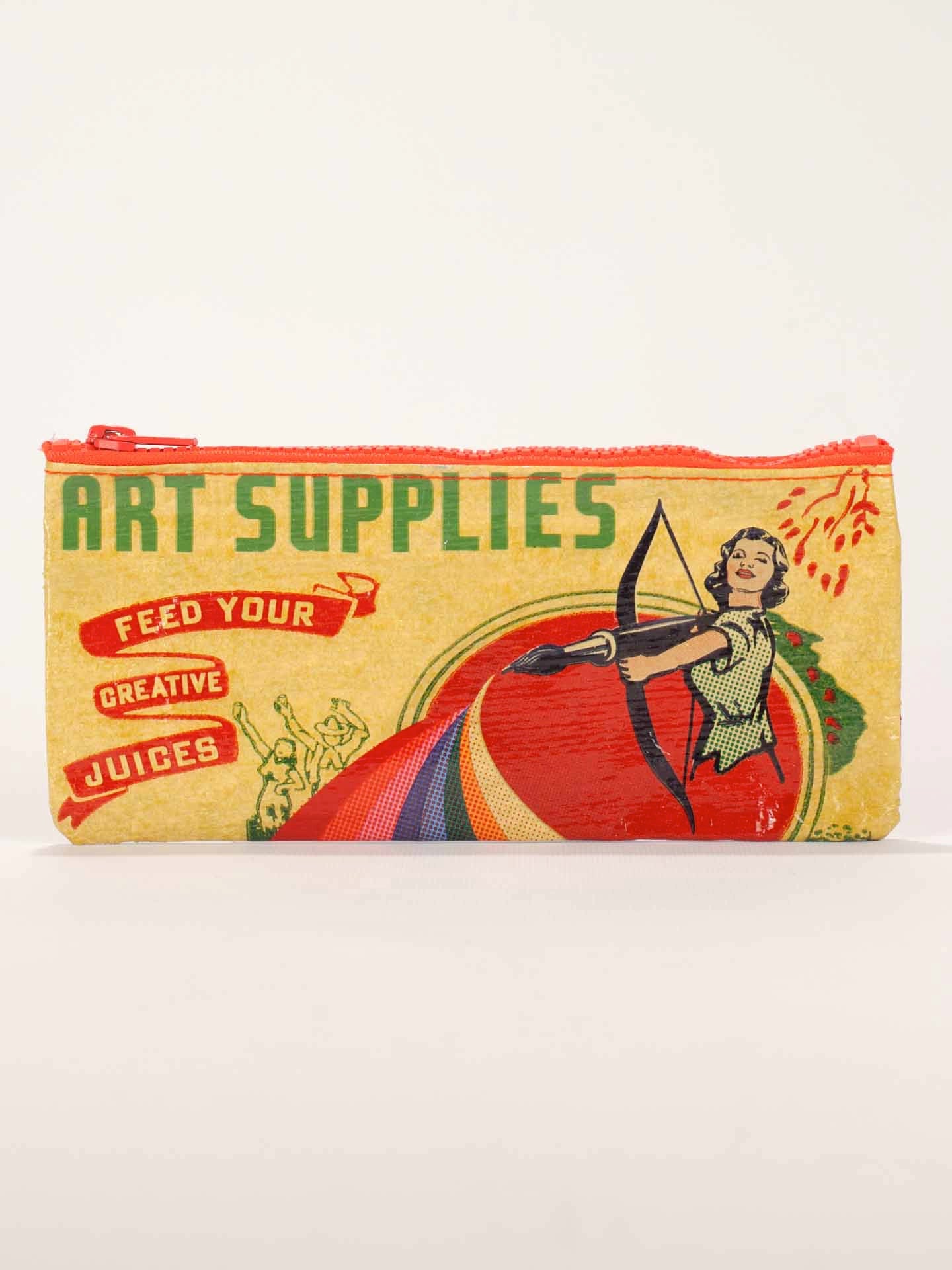 Blue Q Pencil Case - Art Supplies    