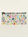 Blue Q Pencil Case - Doodle Party    