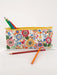 Blue Q Pencil Case - Flower Field    