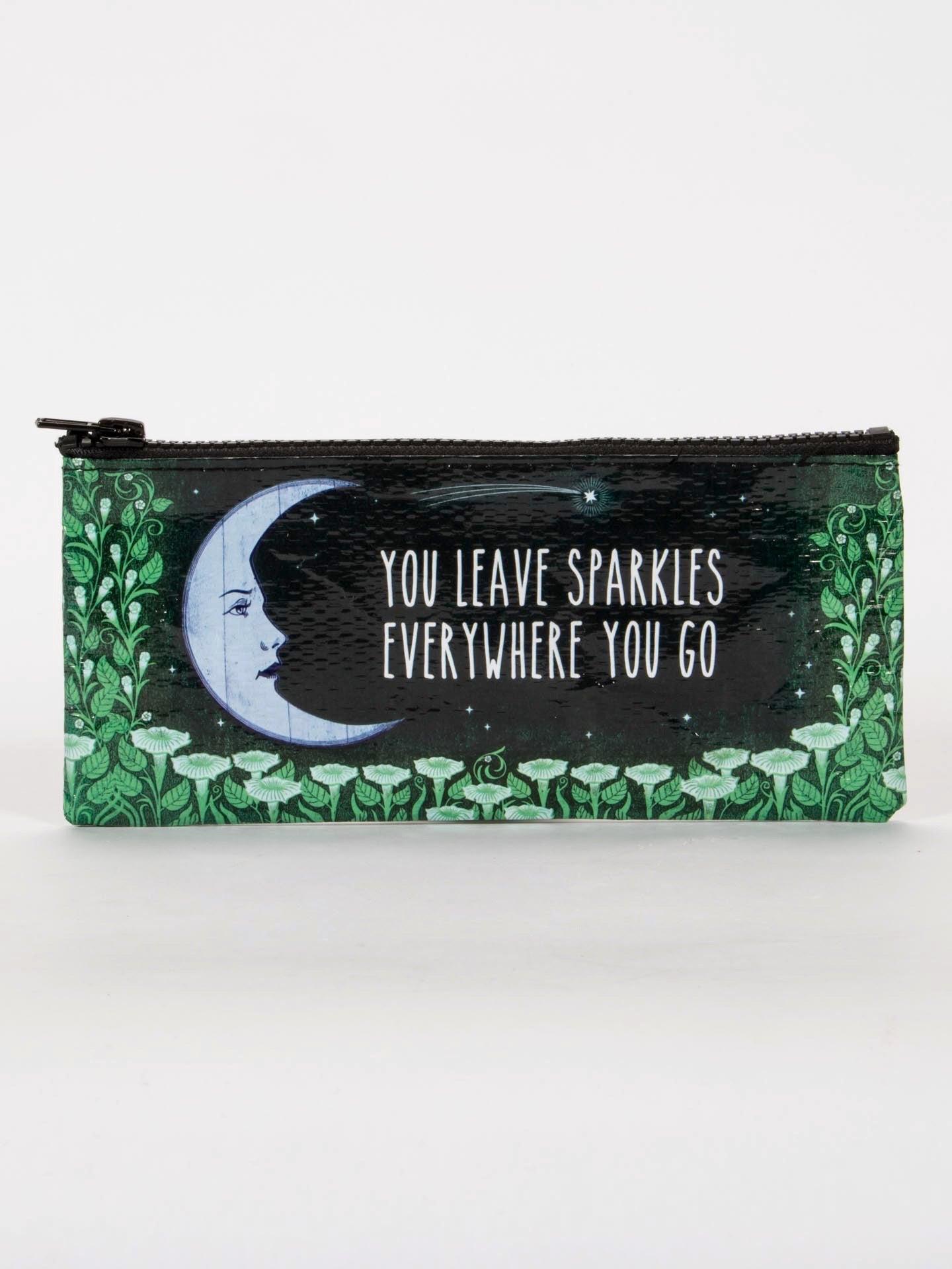 Blue Q Pencil Case - You Leave Sparkles Everywhere You Go    