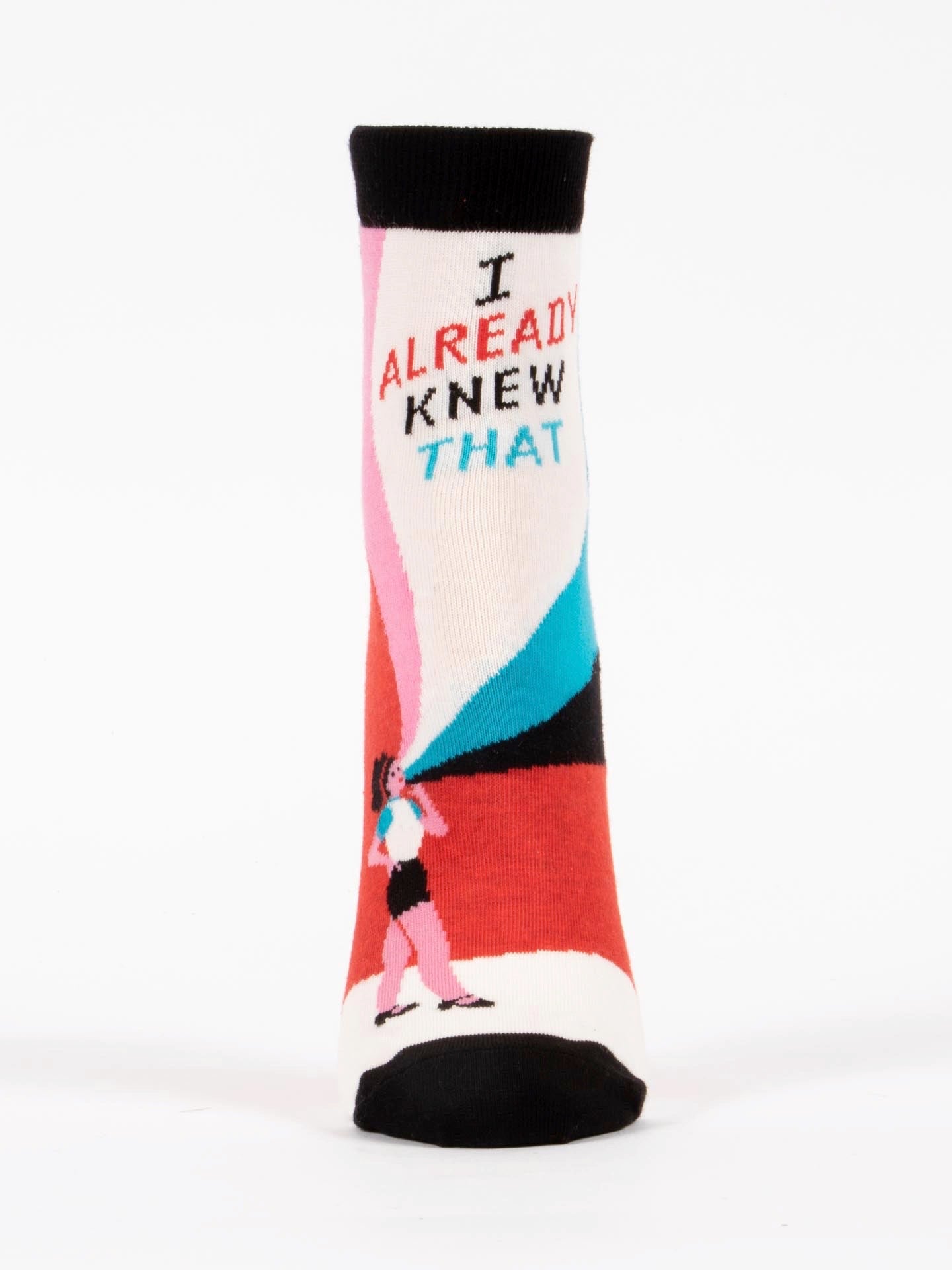 Blue Q Womens Ankle Socks I Already Knew That    