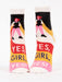 Blue Q Womens Ankle Socks Yes, Girl, Yes!    