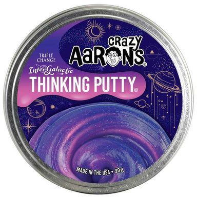 Crazy Aaron's Inter-Galactic Triple Color Changing Thinking Putty    
