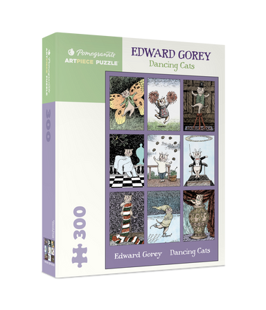 Dancing Cats 300 Piece Edward Gorey Puzzle    