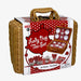 Lady Bug Tea Set in Wicker Basket    