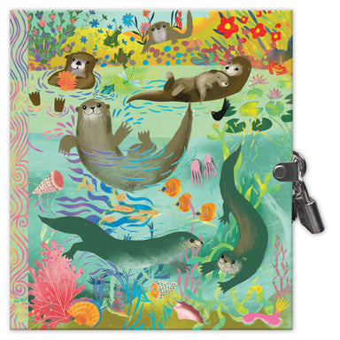 eeBoo Locking Diary - Otters