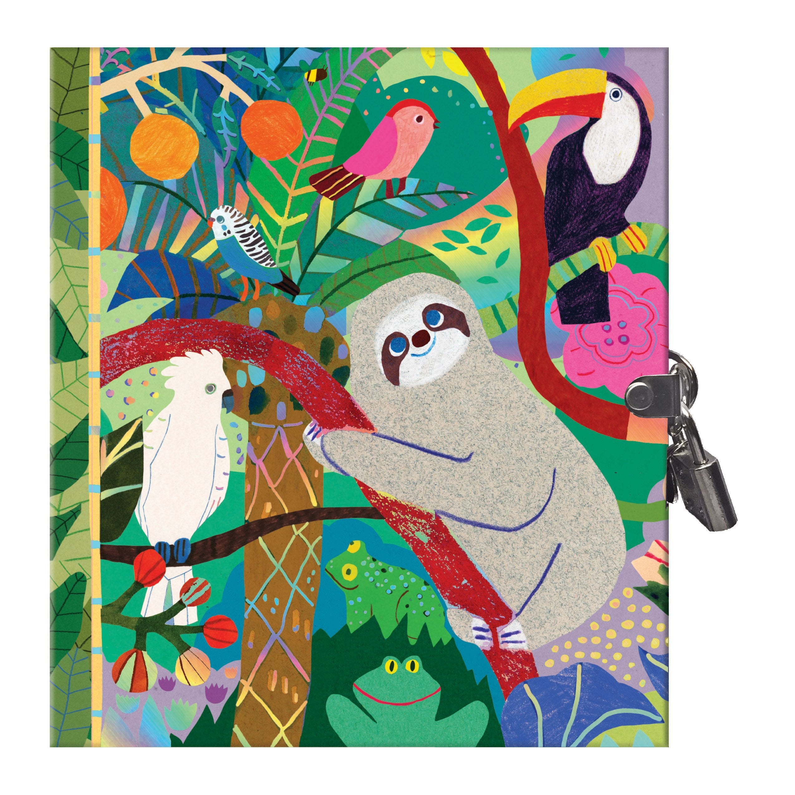 eeBoo Locking Diary - Secret Sloth