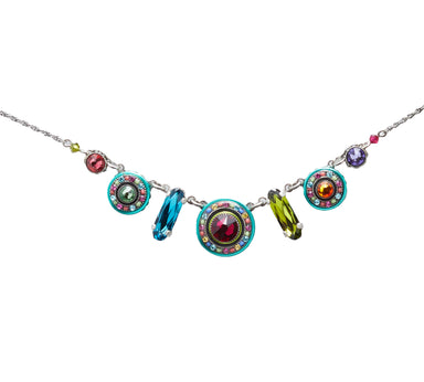 Firefly Dolce Vita Oblong Necklace - Multi    