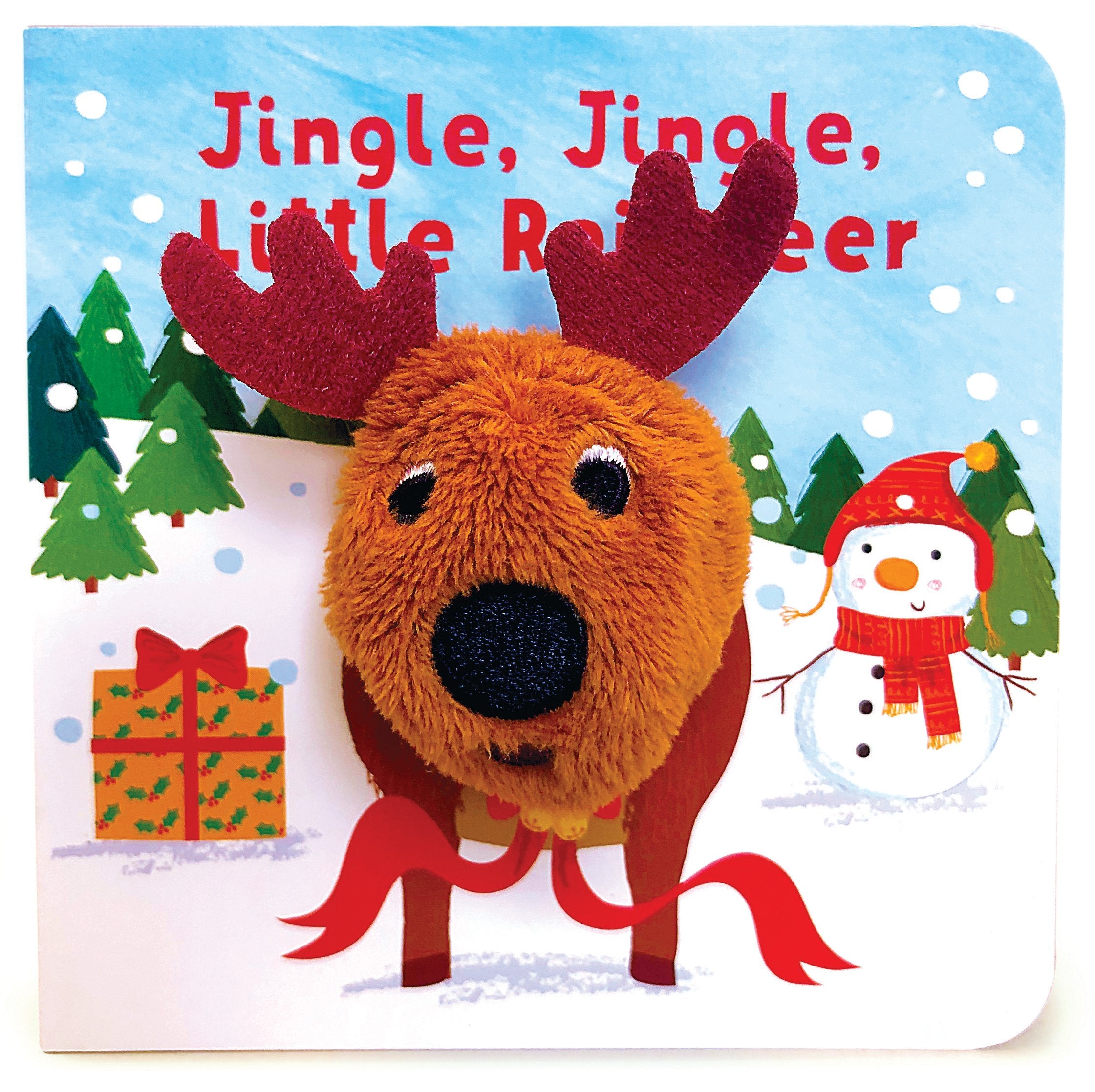 Jingle, Jingle, Little Reindeer - Finger Puppet Book