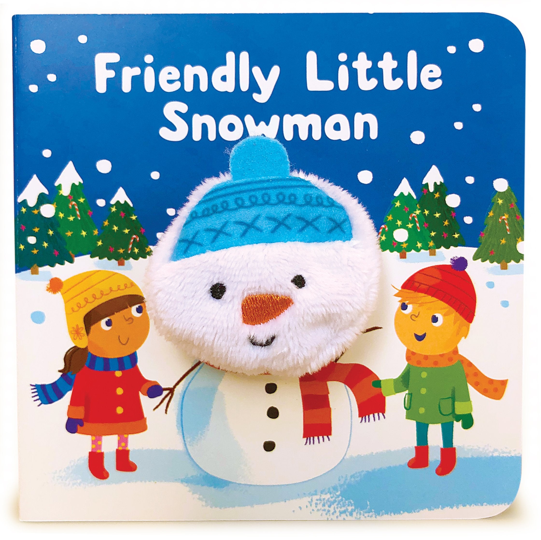 Friendly Little Snowman - Finger Puppet Book    