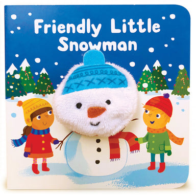 Friendly Little Snowman - Finger Puppet Book    