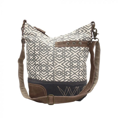 Geometric X Shoulder Bag    