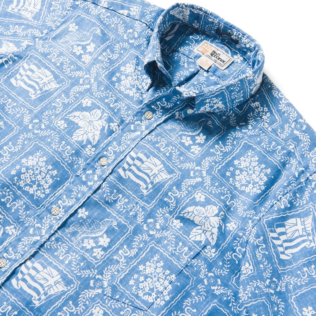 Reyn Spooner Lahaina Sailor Button Front    