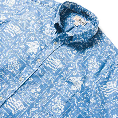 Reyn Spooner Lahaina Sailor Button Front    