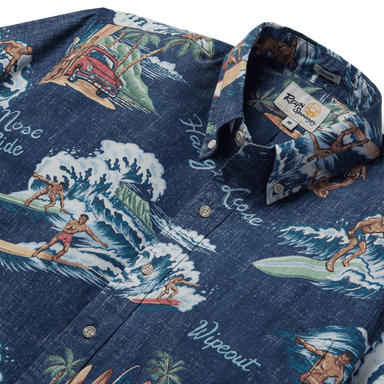 Reyn Spooner Waveriders Camp Shirt    