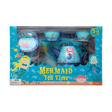 Mermaid Tin Tea Set    