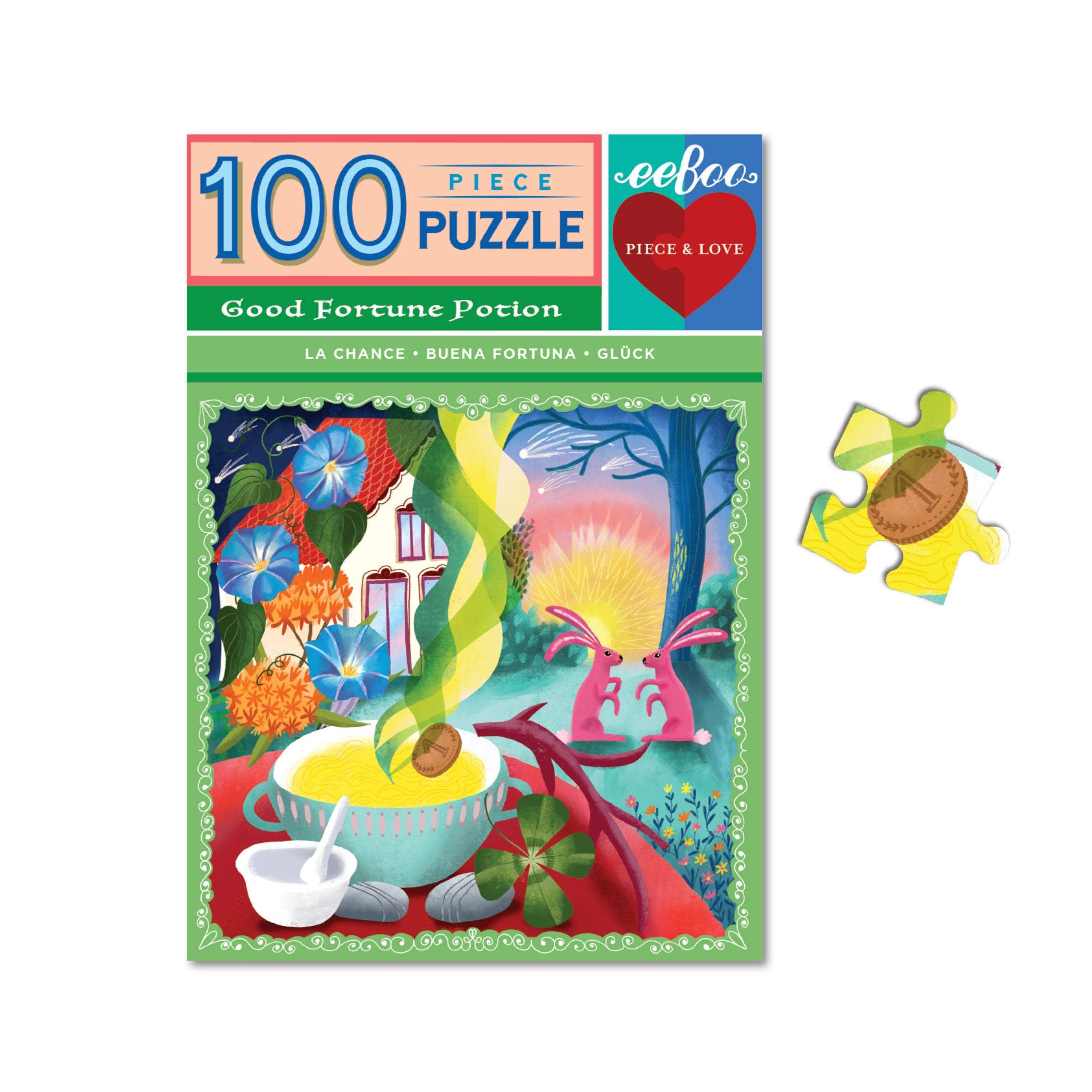 Good Fortune Potion 100 Piece Puzzle    