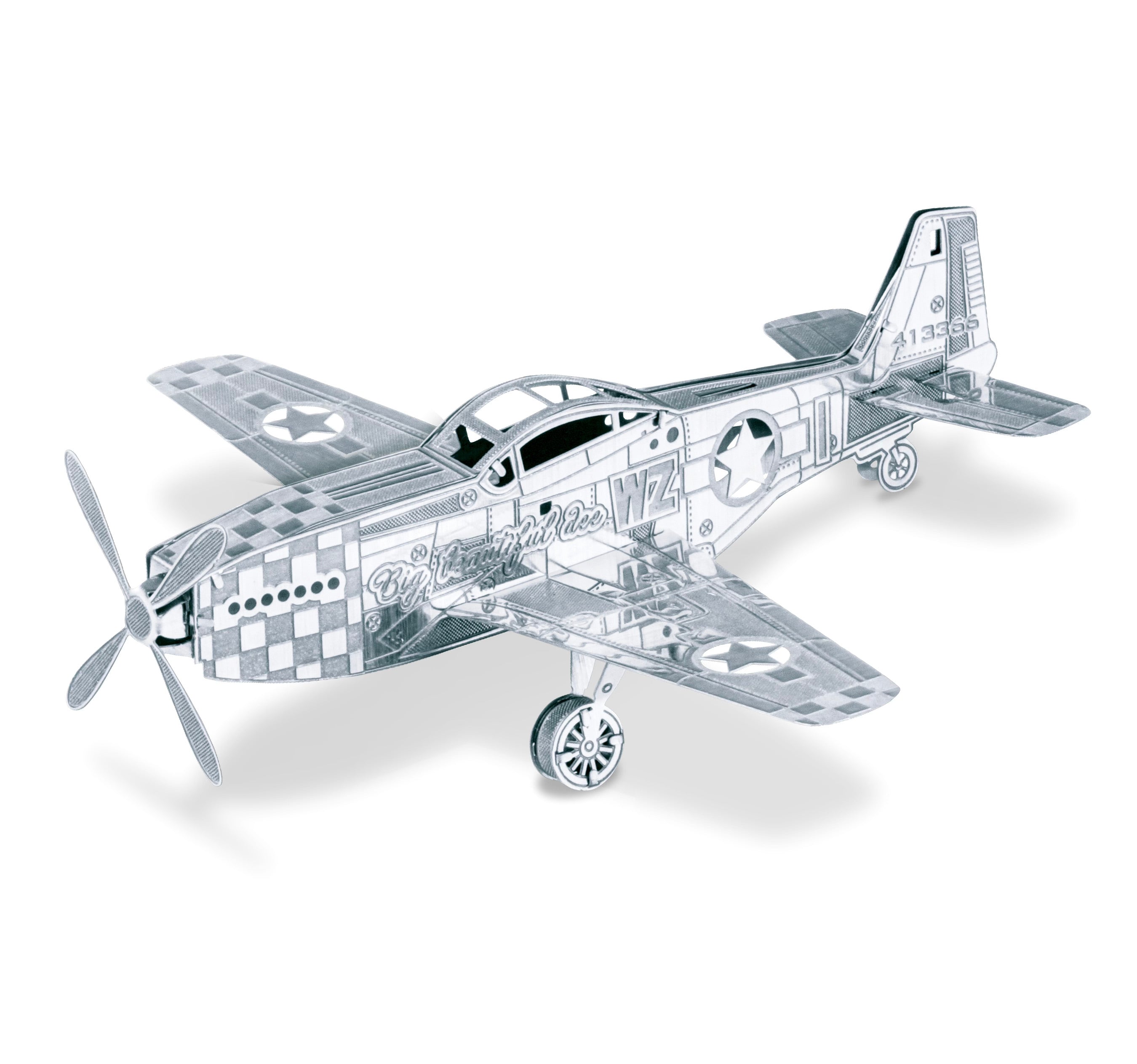 Metal Earth - P-51 Mustang    