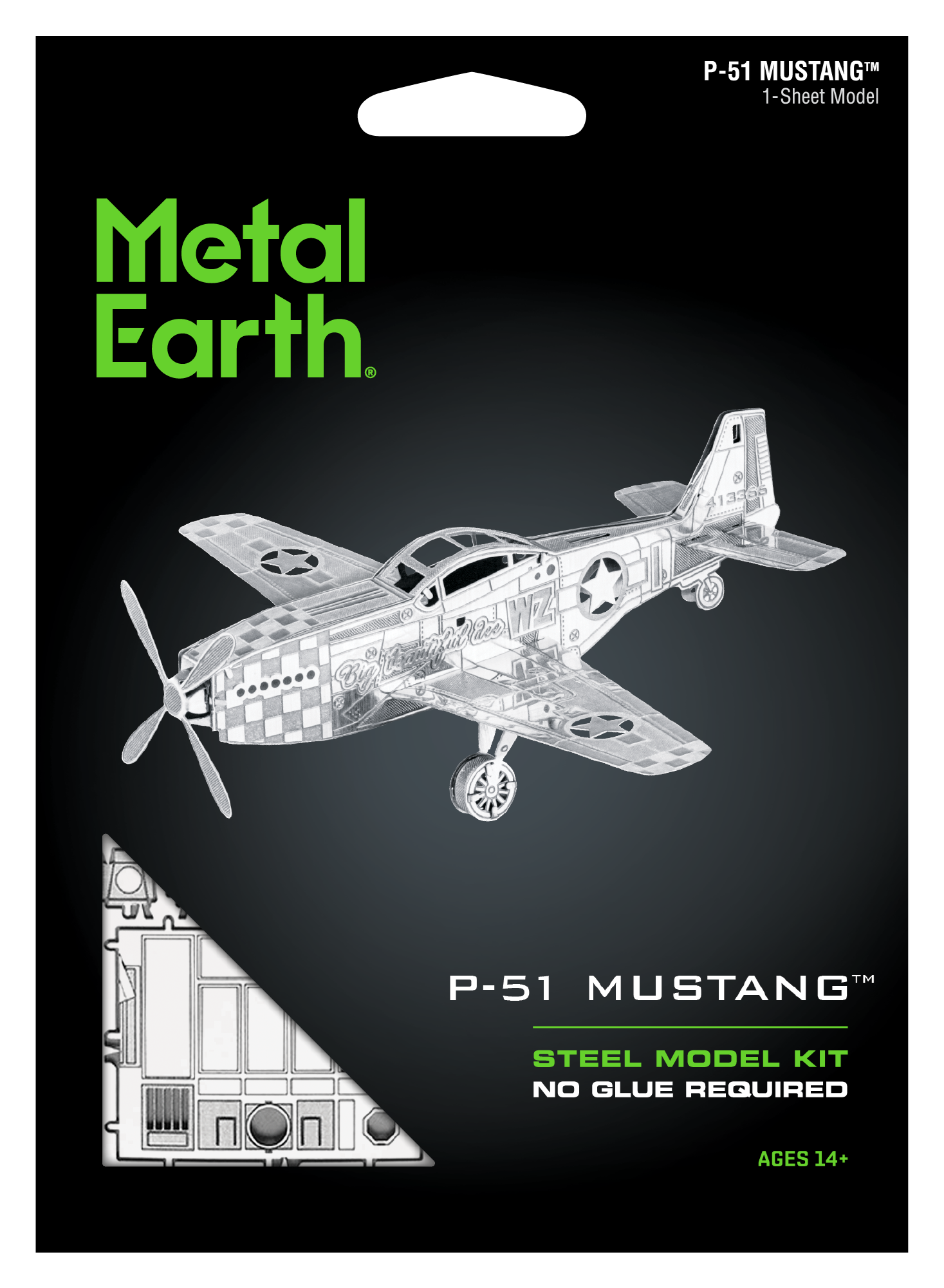 Metal Earth - P-51 Mustang    