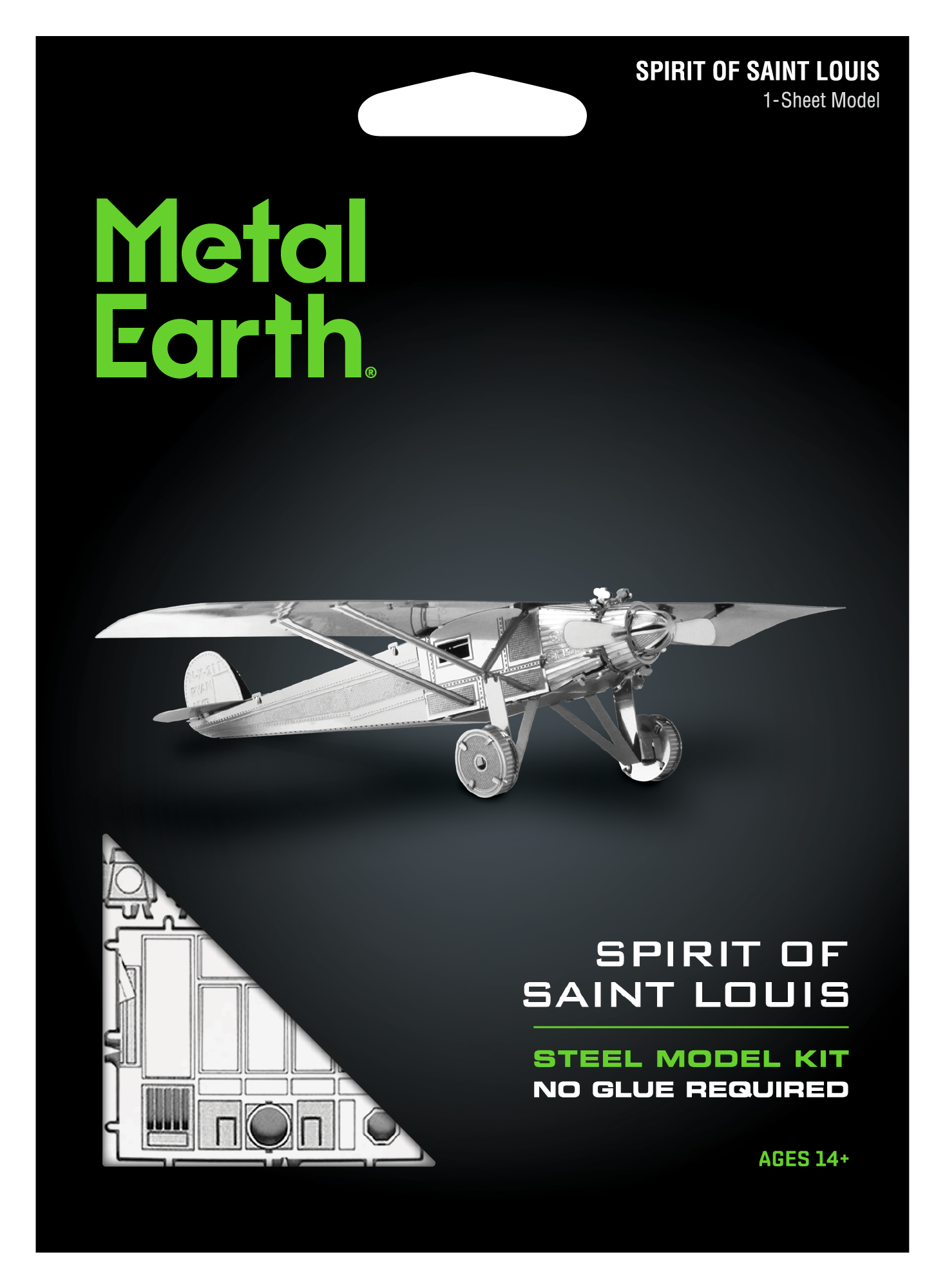Metal Earth - Spirit of Saint Louis Airplane    