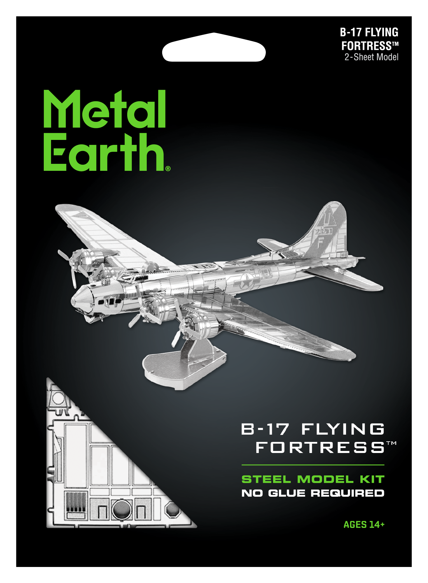 Metal Earth - B-17 Flying Fortress    