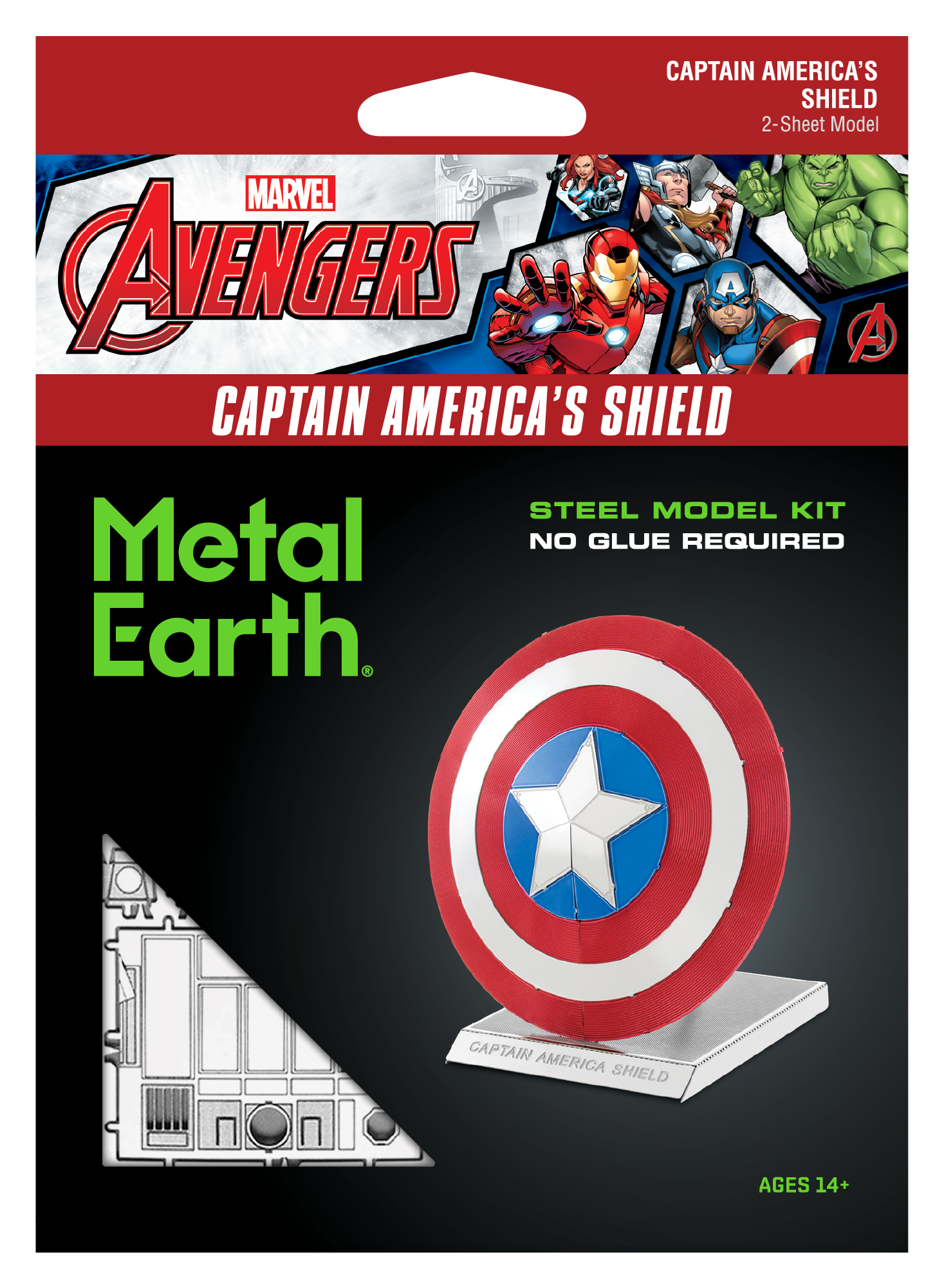 Metal Earth - Captain America's Shield    