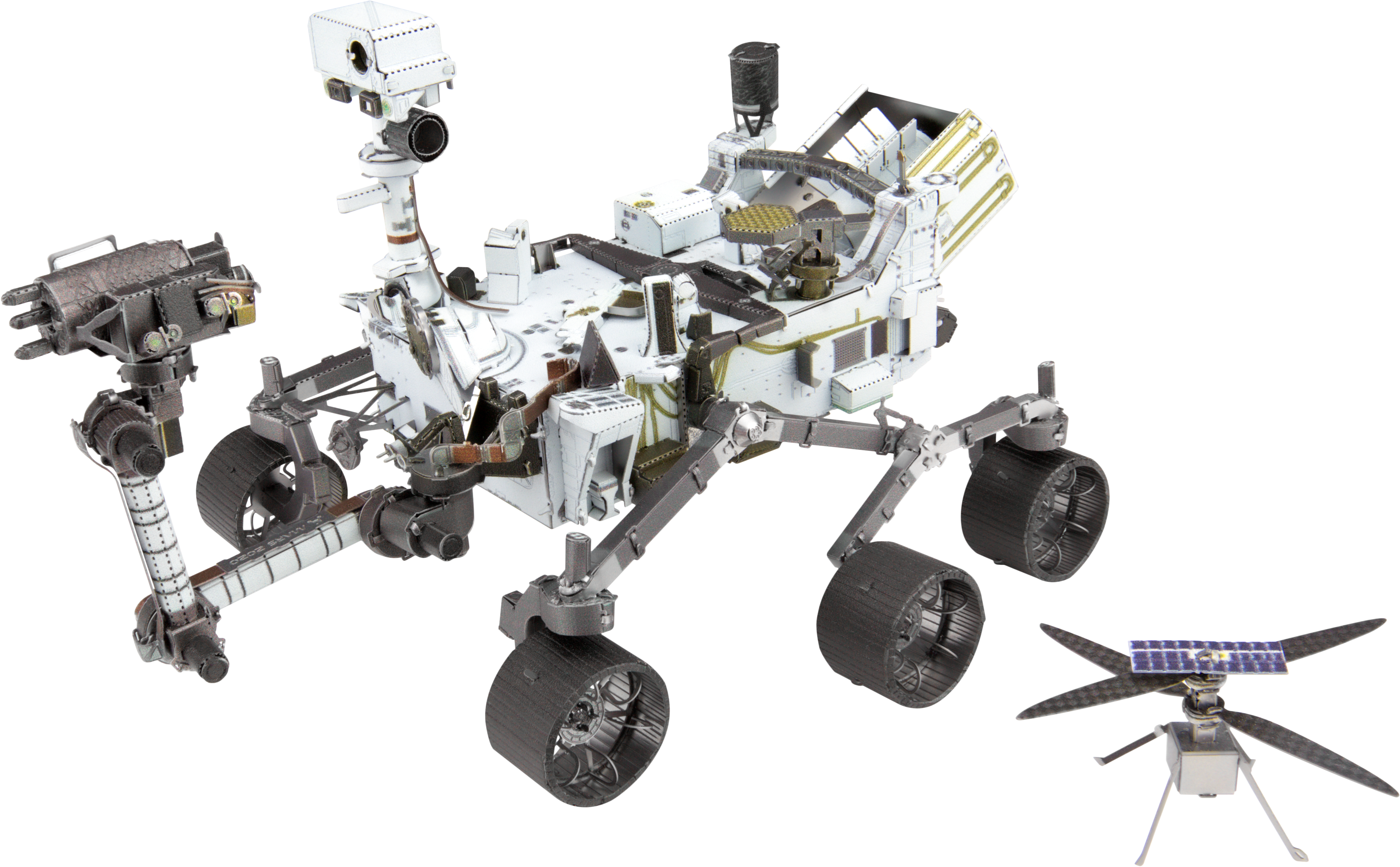 Metal Earth - Mars Rover Perseverance & Ingenuity Helicopter    