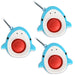 Pop Fidgety Mega Pop Keychain - Shark    