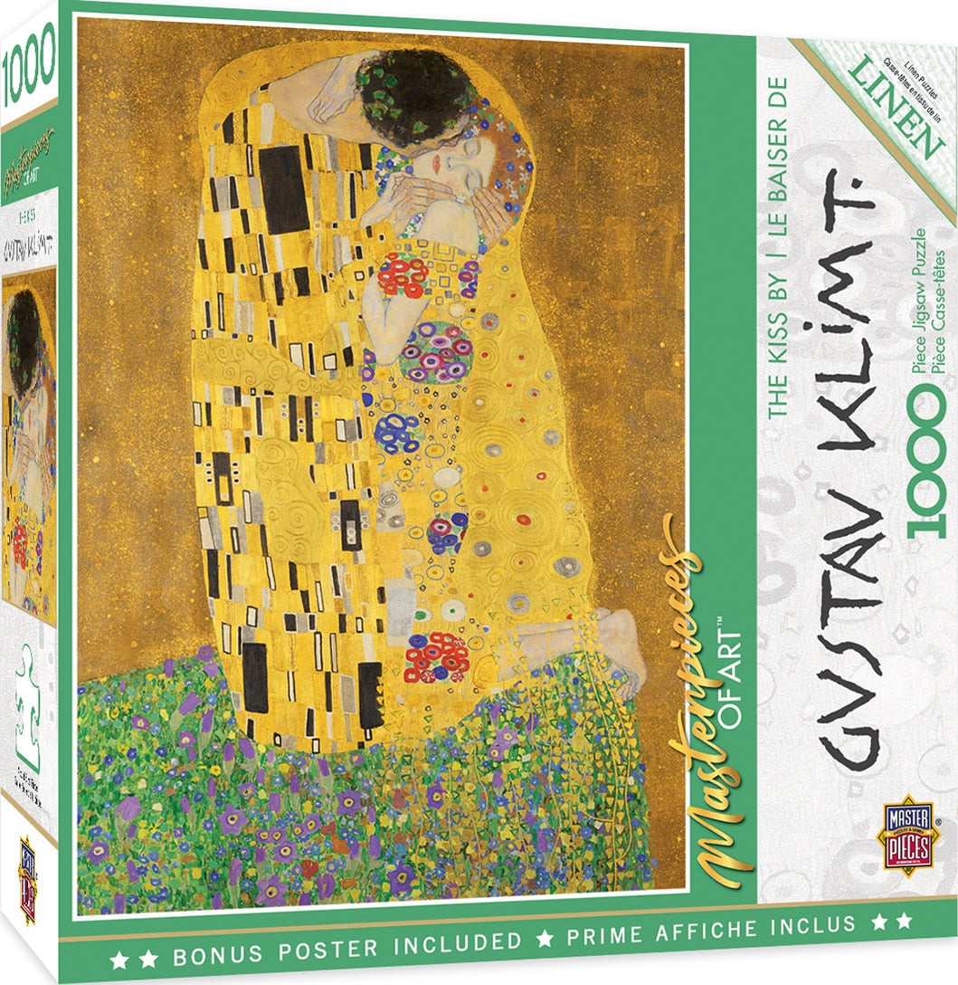 The Kiss 1000 Piece Gustav Klimt Puzzle    